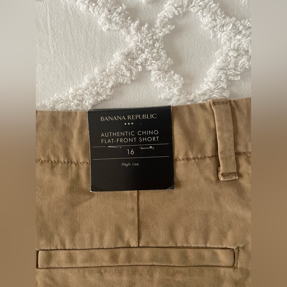 Banana Republic Flat-Front Chino Short - Picture 8 of 11